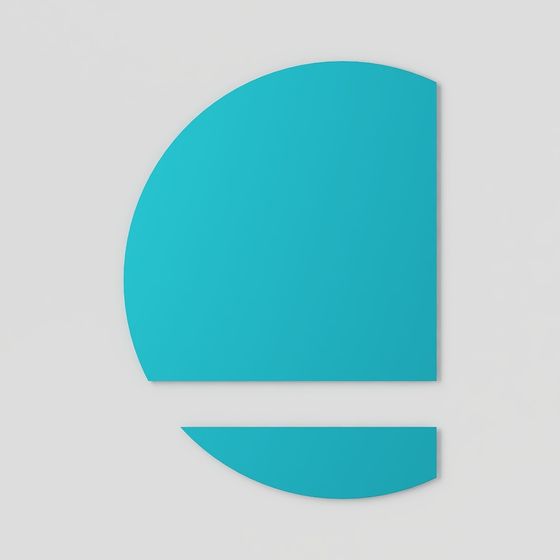 Arc Puzzle 3D model – Elegant Low Poly Design