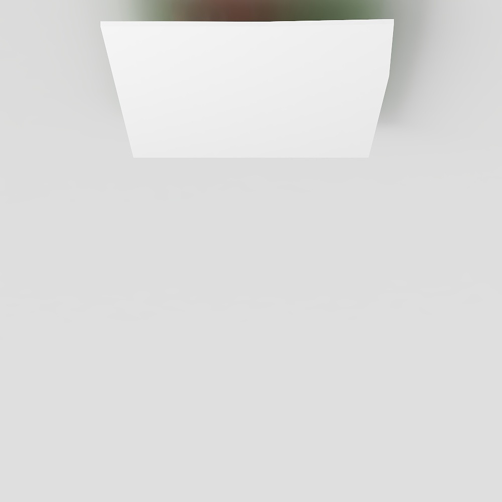 Minimalist Floating Cube 3D Model