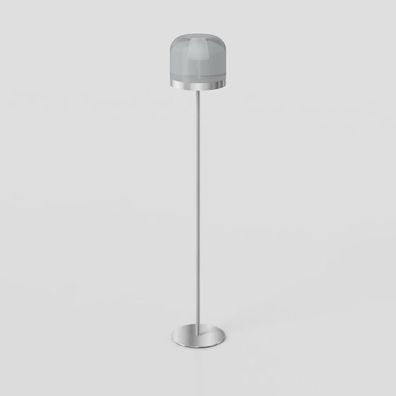 Modern Glass Lamp Column 3D model