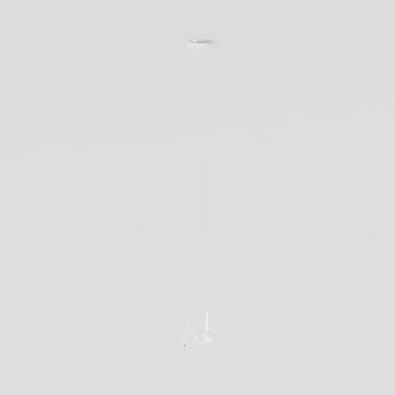 Sophisticated Crystal Chandelier 3D model for Modern Spaces