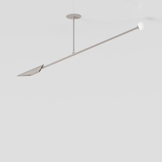 Geometric Pendant Light 3D model Design