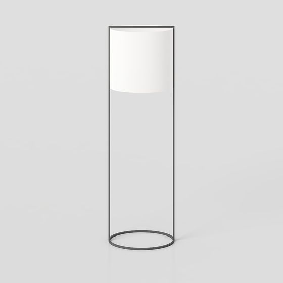 Stylish Minimalist Floor Lamp 3D model