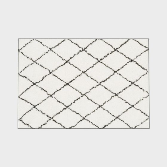 Diamond Grid Carpet Low-Poly 3D Model