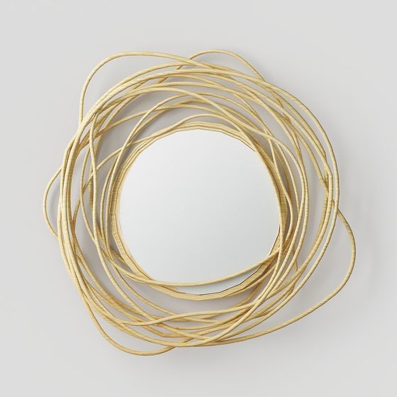Intricate Rattan Ring 3D Model for Creative Projects