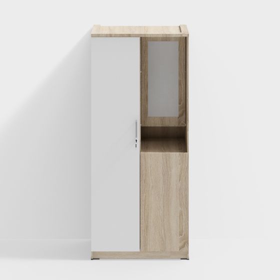 Urban Window Storage Cabinet 3D model
