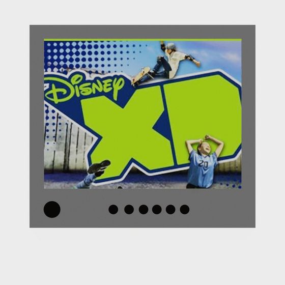 Vibrant Disney XD Logo 3D Model