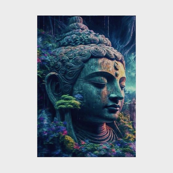 Tranquil Forest Buddha 3D model for Creative Designs