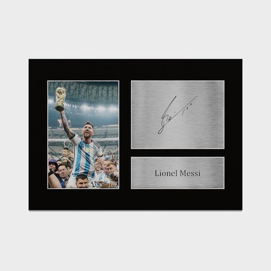 Lionel Messi Trophy Celebration 3D Model