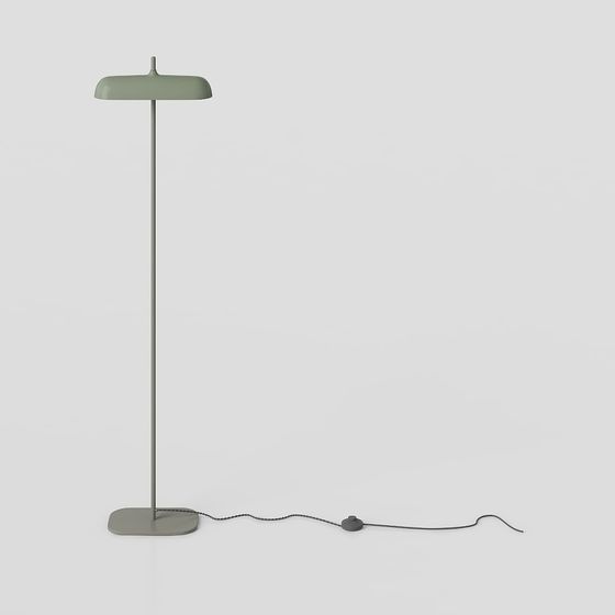 Urban Green Lamp 3D model for Modern Interiors