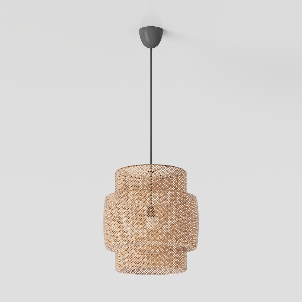 Modern Minimalist Geometric Chandelier 3D model