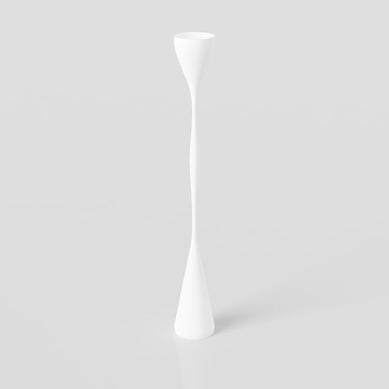 Stylish Twist Lamp 3D model