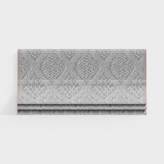 Low-Polygon Stone Texture 3D model