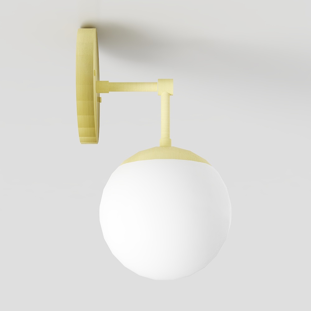 Nova+L+Đèn treo tường với chao Opal NB