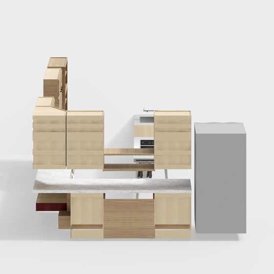 Urban Living Room 3D model