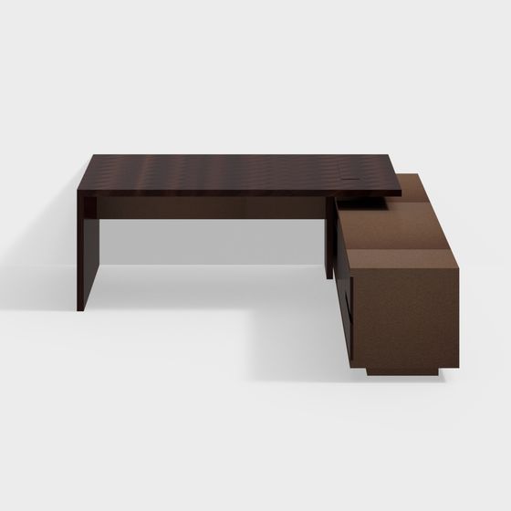 Urban Office Desk 3D model