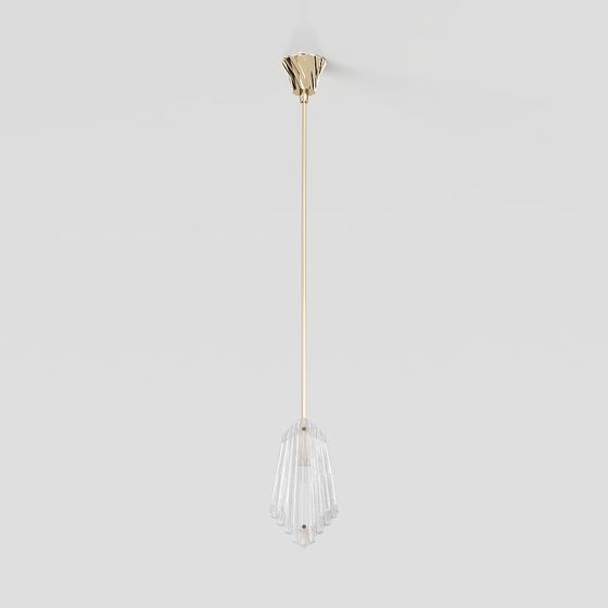 Stylish Chandelier 3D model for Modern Interiors