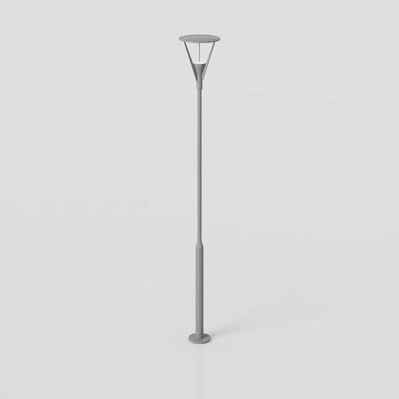 Elegant Minimalist Floor Lamp 3D Model