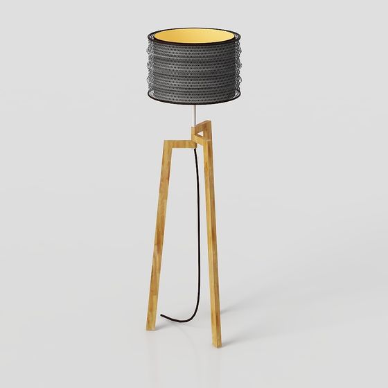 Unique Polygonal Floor Lamp 3D model