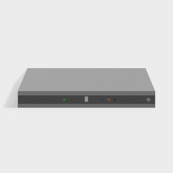 Modern Minimalist Router 3D model