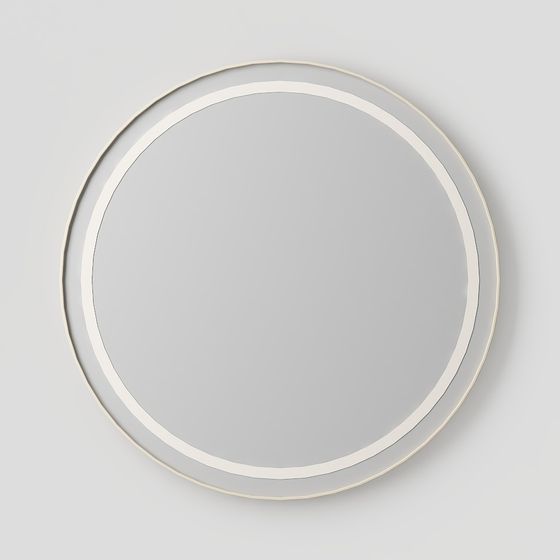 Elegant Round Mirror 3D Model for Modern Interiors