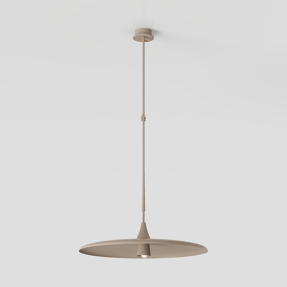 Elegant Low-Poly 3D Pendant Light Model