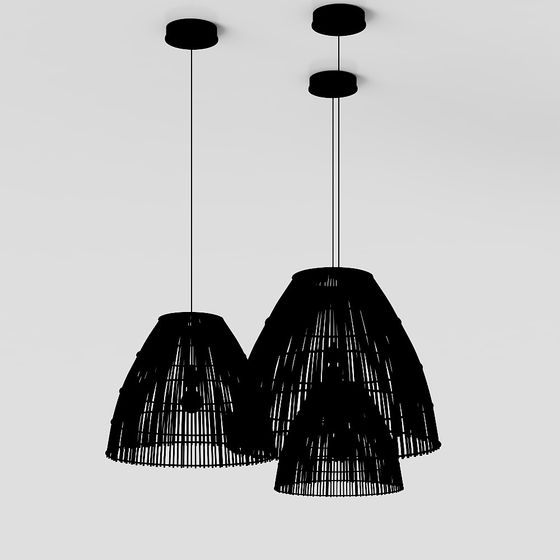 Twist Pendant 3D model