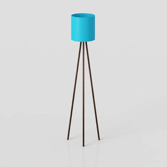 Contemporary Floor Lamp 3D model for Modern Spaces