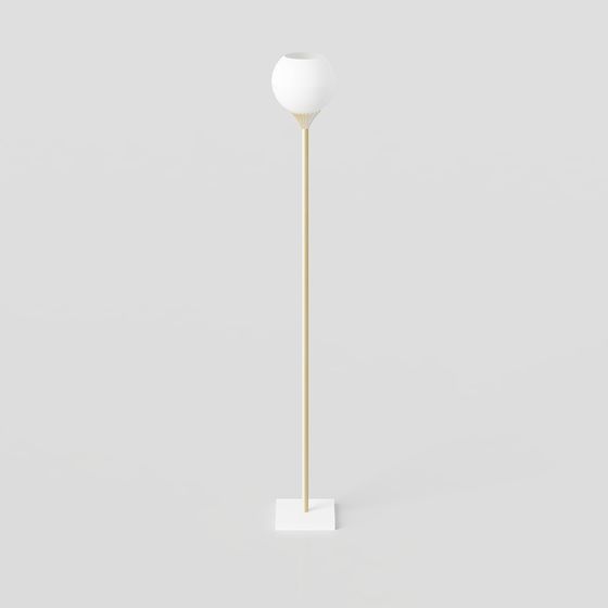 Elegant Minimalist Floor Lamp 3D model