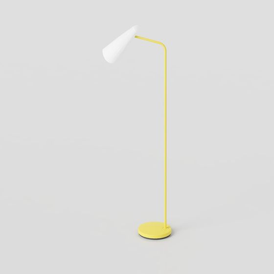 Stylish Low-Poly 3D Lamp Model