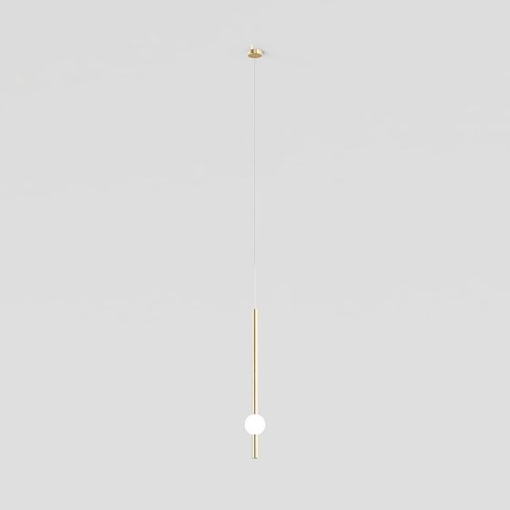 Modern Minimalist Pendant Light 3D model