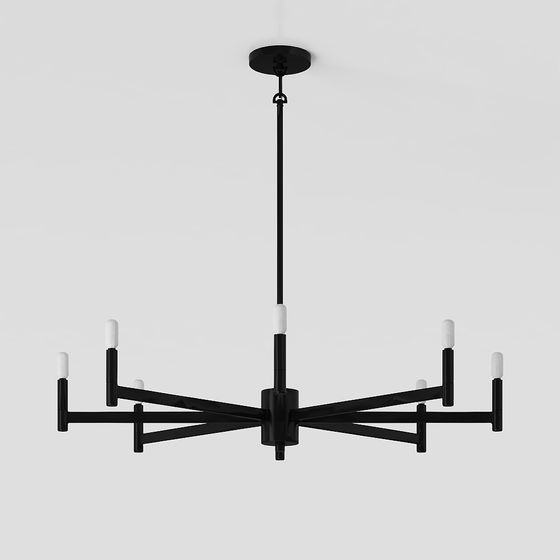 Modern Minimalist Pendant Light 3D model