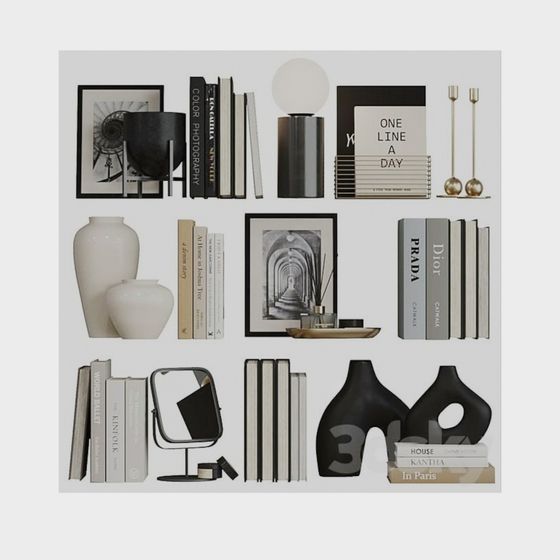 Wall Decor Collection 3D model