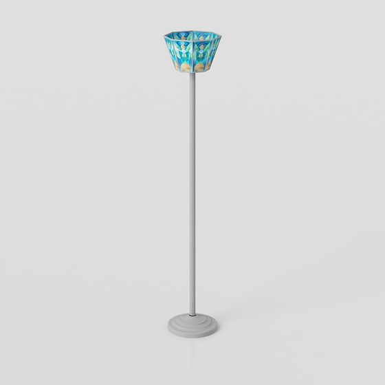 Artistic Light Floor Lamp 3D model