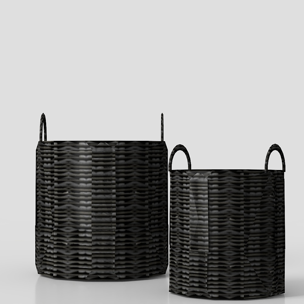 Rattan Plant Pot With Holder