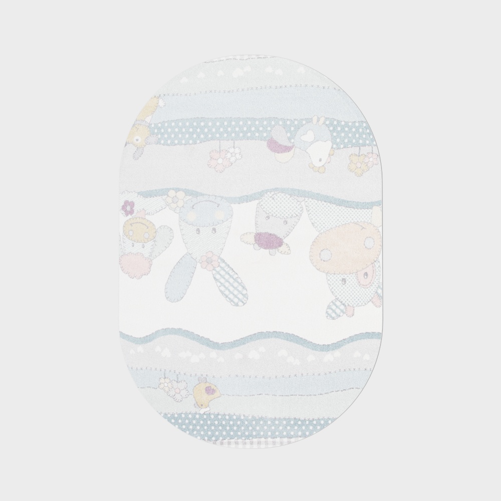 소피트-2484-라이트 크림 타원형