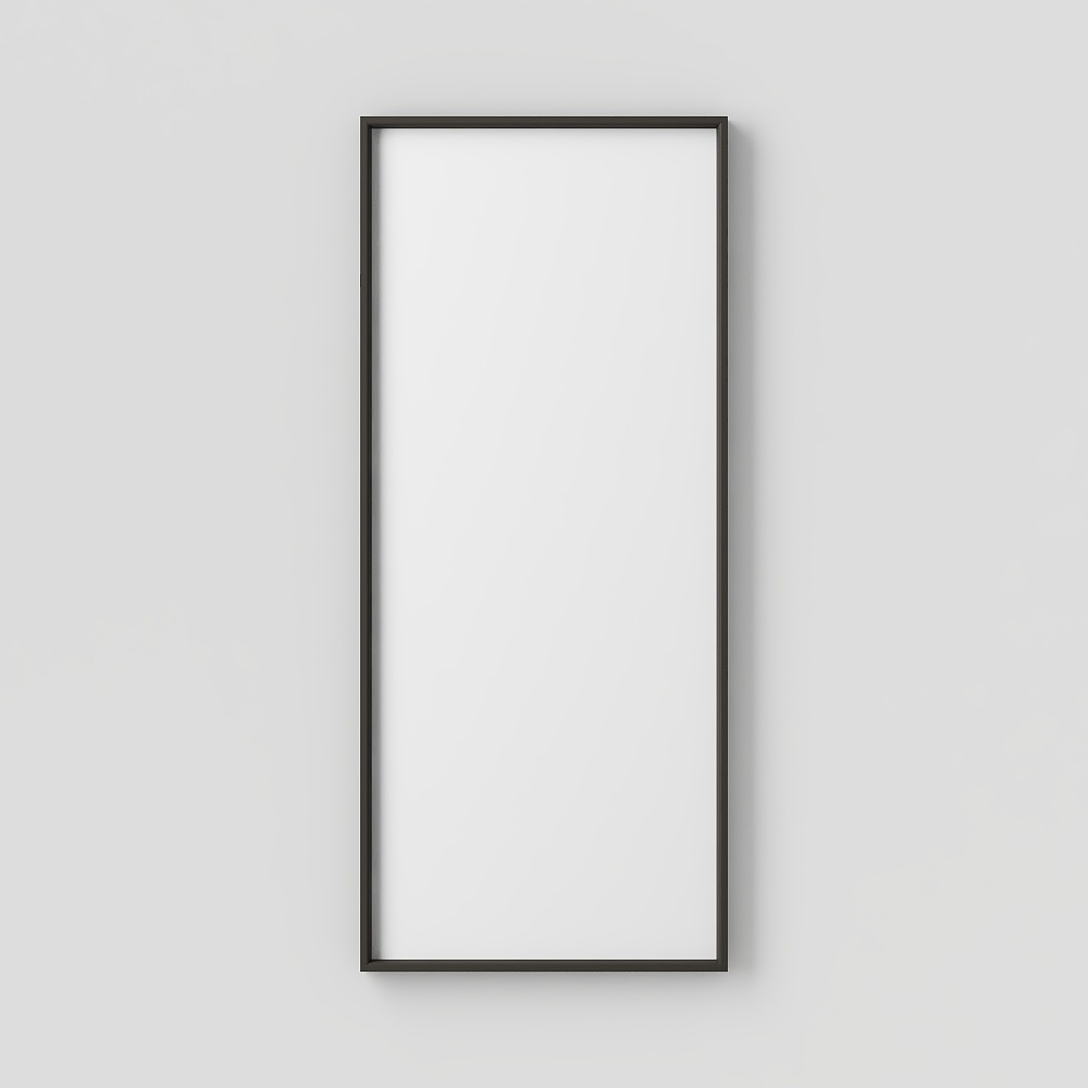 Miroir noir NISSEDAL