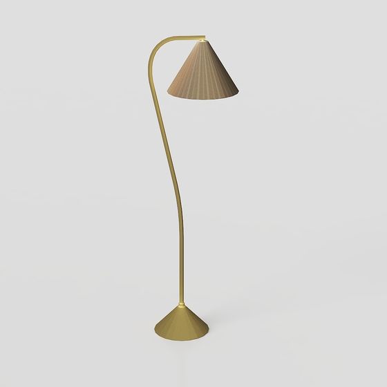 Elegant Modern Floor Lamp 3D model