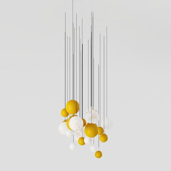 Suspended Light Sphere 3D model