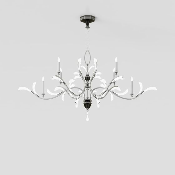 Luminous Elegance 3D model Chandelier