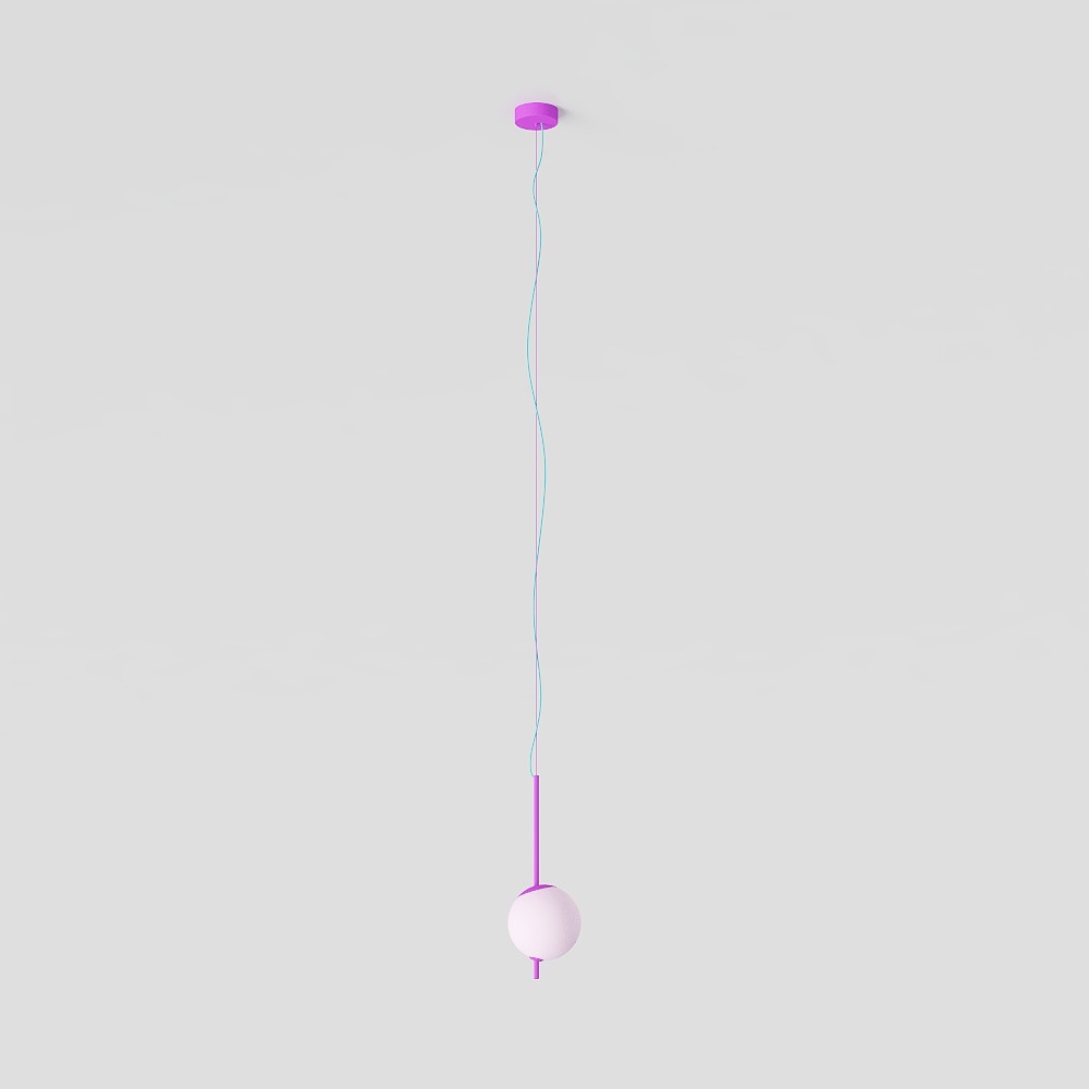 Stylish Low-Polygon Chandelier 3D model