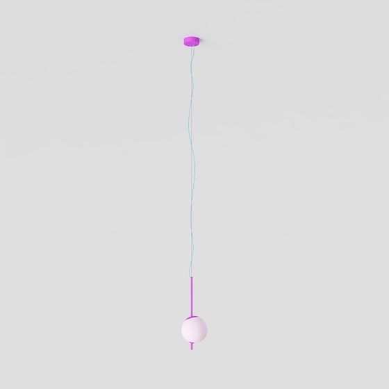 Stylish Low-Polygon Chandelier 3D model