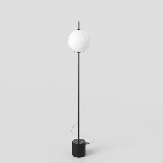 Sphere Floor Lamp 3D model for Modern Interiors