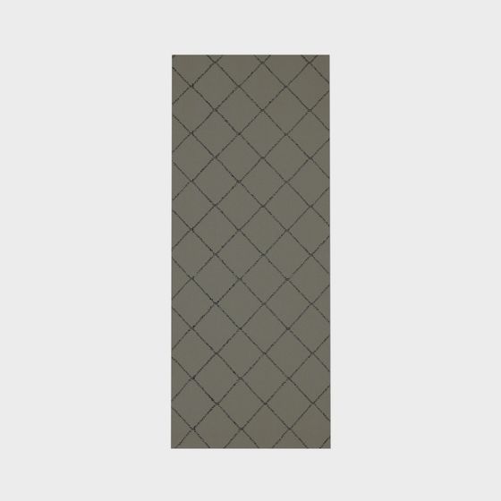 Stylish Grid Rug 3D model for Contemporary Spaces