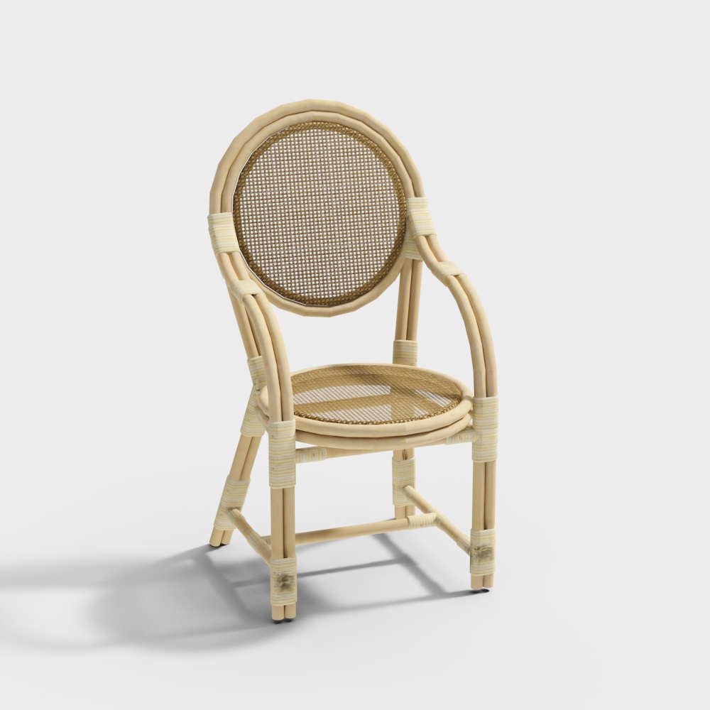 Single Rattan Chair #2