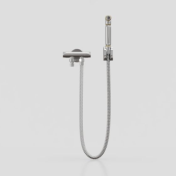 Stylish Shower Head 3D model for Modern Spaces