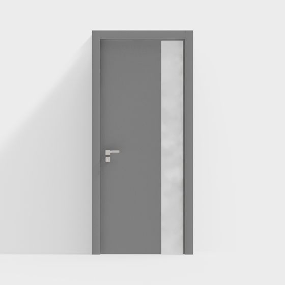 Minimalist Door 3D model