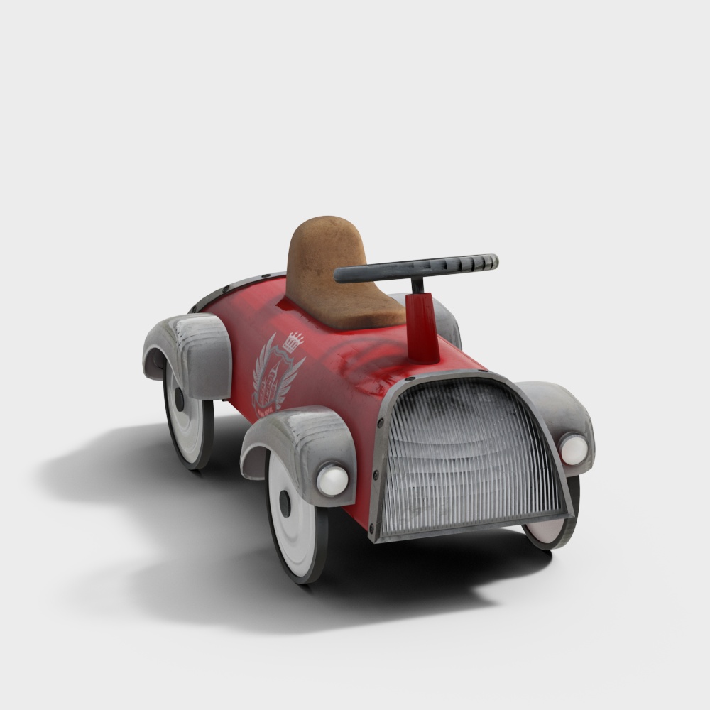 Childhood Moments Low-Poly Sports Car 3D model