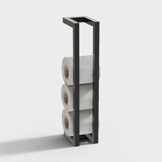 Urban Toilet Paper Holder 3D model