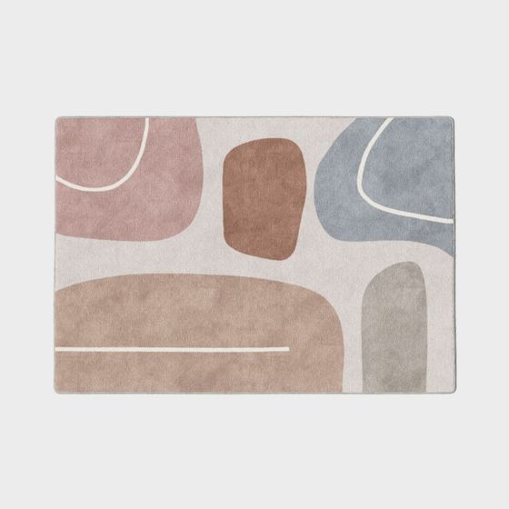 Abstract Carpet 3D model for Modern Interiors