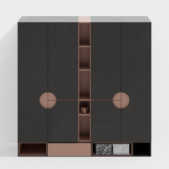 Urban Storage Cabinet 3D model